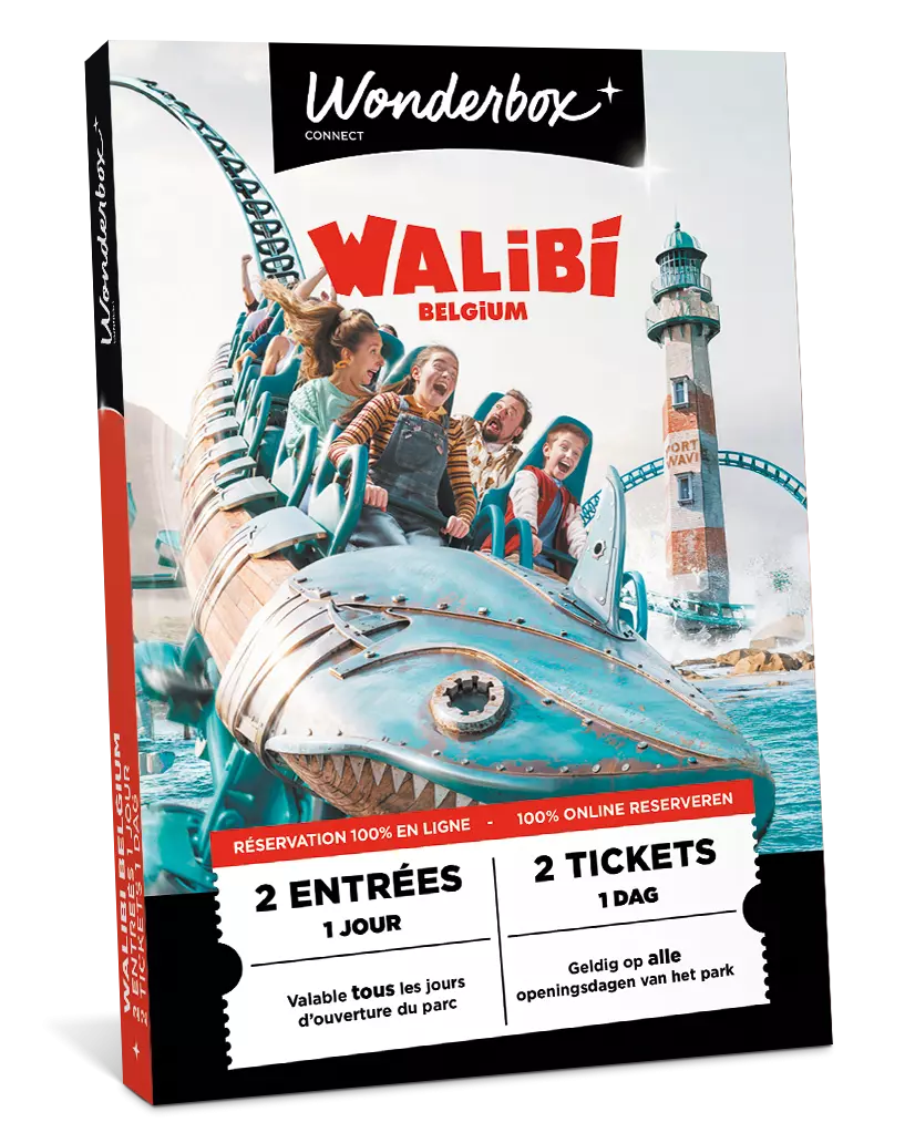Parcs d'attractions + nuit | Box cadeau