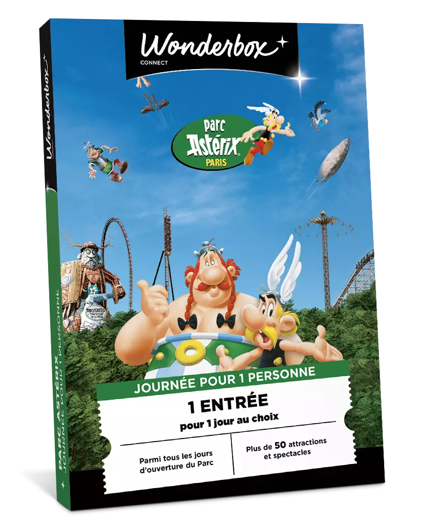 Asterix - Parc Astérix - Boite Vide pour Serviette de Bain & Chemise