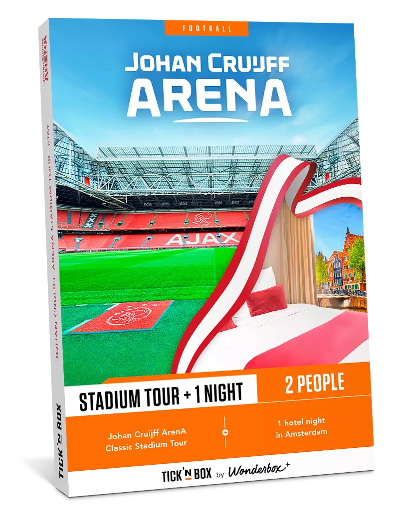 Johan Cruyff Arena Stay Gift Box – Stadium Tour & 1 Hotel