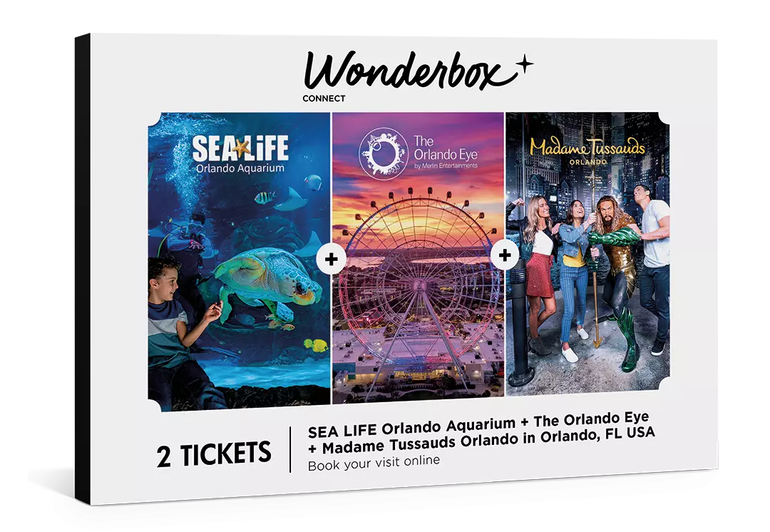 Combo Merlin Orlando SEA Life + Orlando Eye + Madame Tussauds