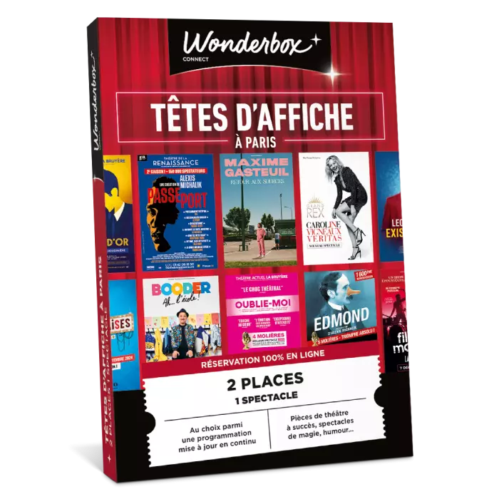 Coffret Cadeau Opéra De Paris – 2 Places Ballet Au Choix, Palais Garnier Ou Bastille, Valable 24 Mois