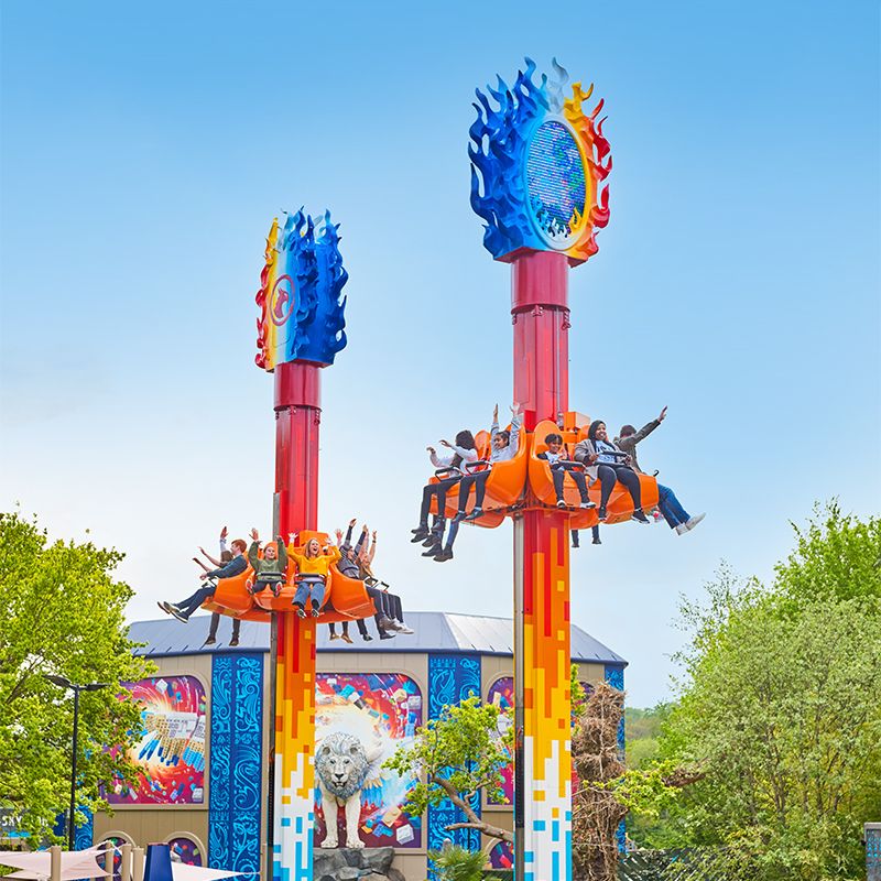Atracción en Legoland.
