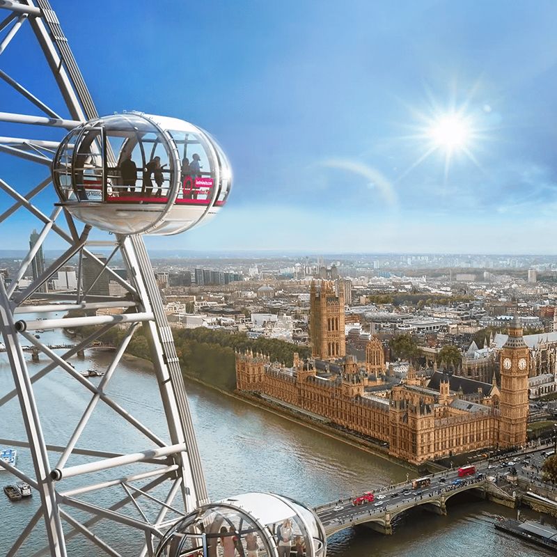 London Eye.