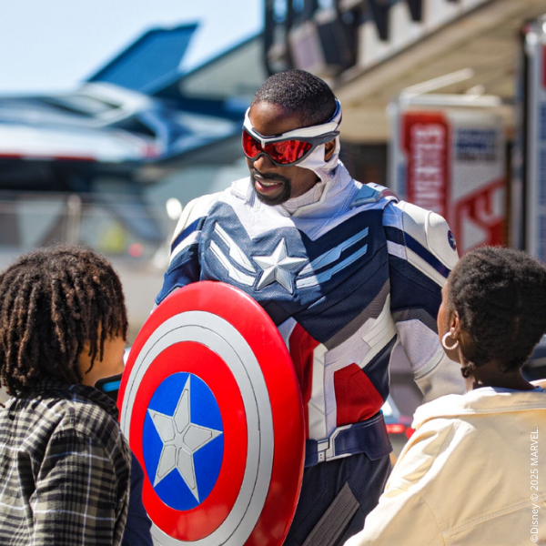 Disneyland Paris Captain America.