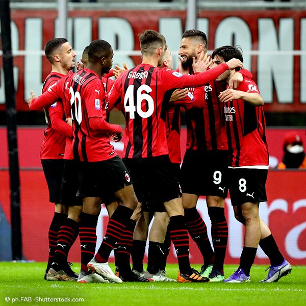 Giocatori del Milan.