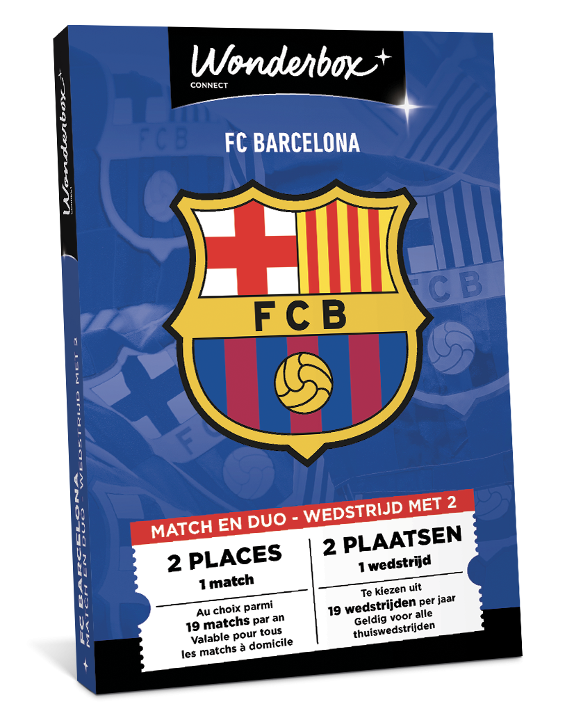 Coffret Cadeau FC Barcelone - Match en Duo | Wonderbox Connect