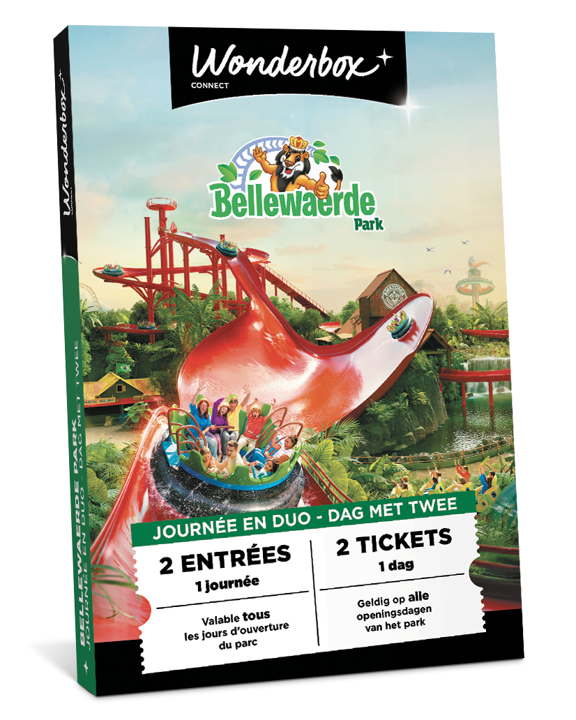Coffret cadeau Bellewaerde - Journée en Duo | Wonderbox Connect