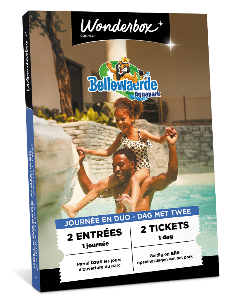 Coffret cadeau Bellewaerde Aquapark - Journée en Duo | Wonderbox Connect