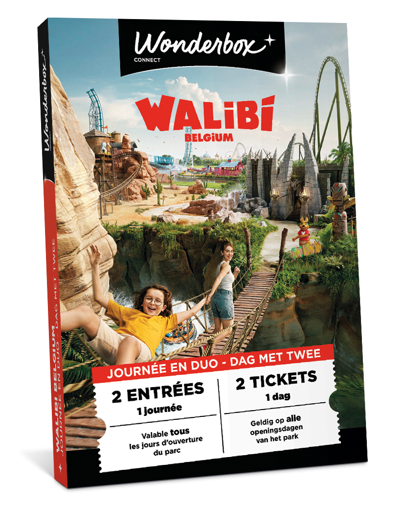 Coffret cadeau Walibi Belgique - Journée en Duo | Wonderbox Connect