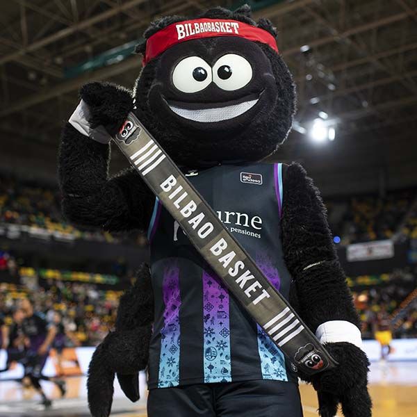 Mascota del Bilbao Basket.