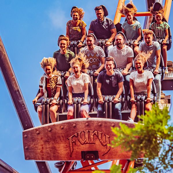 Attraction au Bobbejaanland.