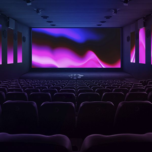 Salle de cinéma.