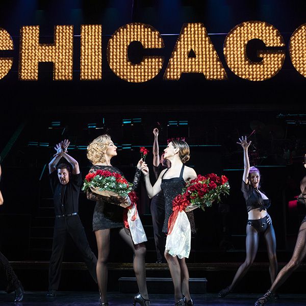 A scene from the Chicago Broadway show.