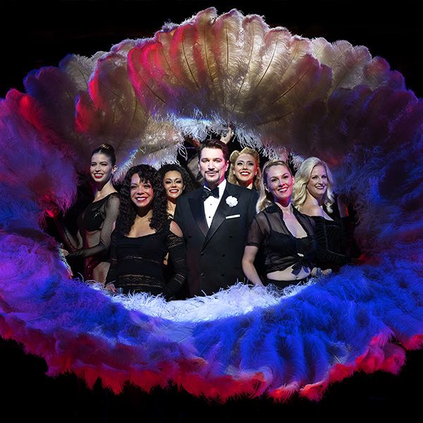 A scene from the Chicago Broadway show.