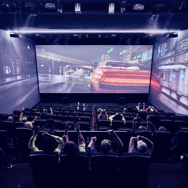 Salle de cinéma.