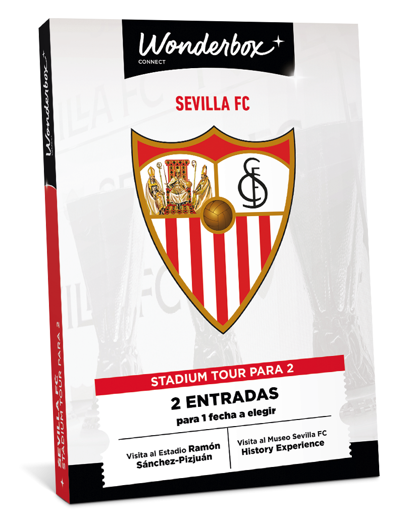 Cofre Regalo Sevilla FC - Stadium Tour en Duo | Wonderbox Connect