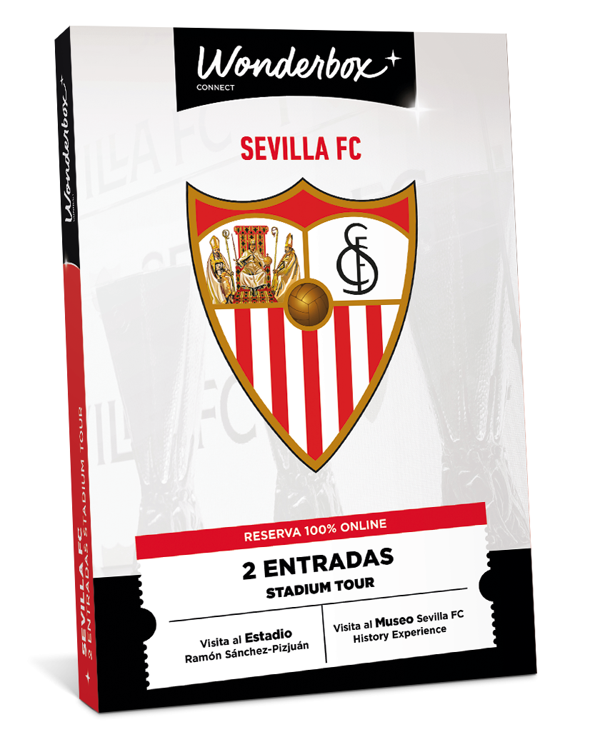 Cofre Regalo Sevilla FC - Stadium Tour en Duo | Wonderbox Connect