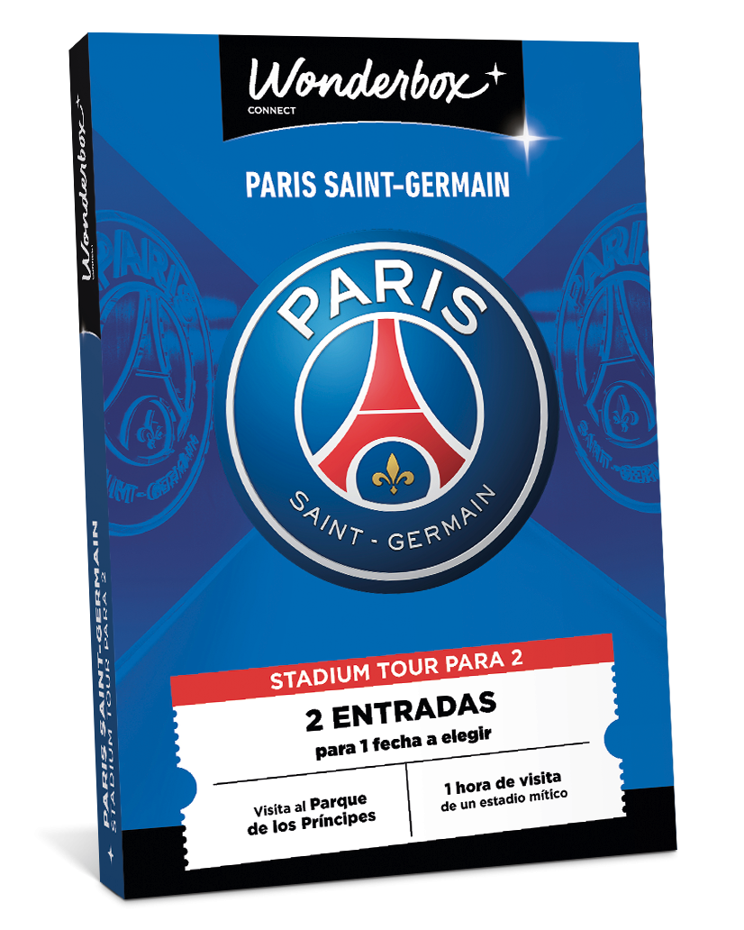 Cofre Regalo PSG - Stadium Tour en Duo | Wonderbox Connect