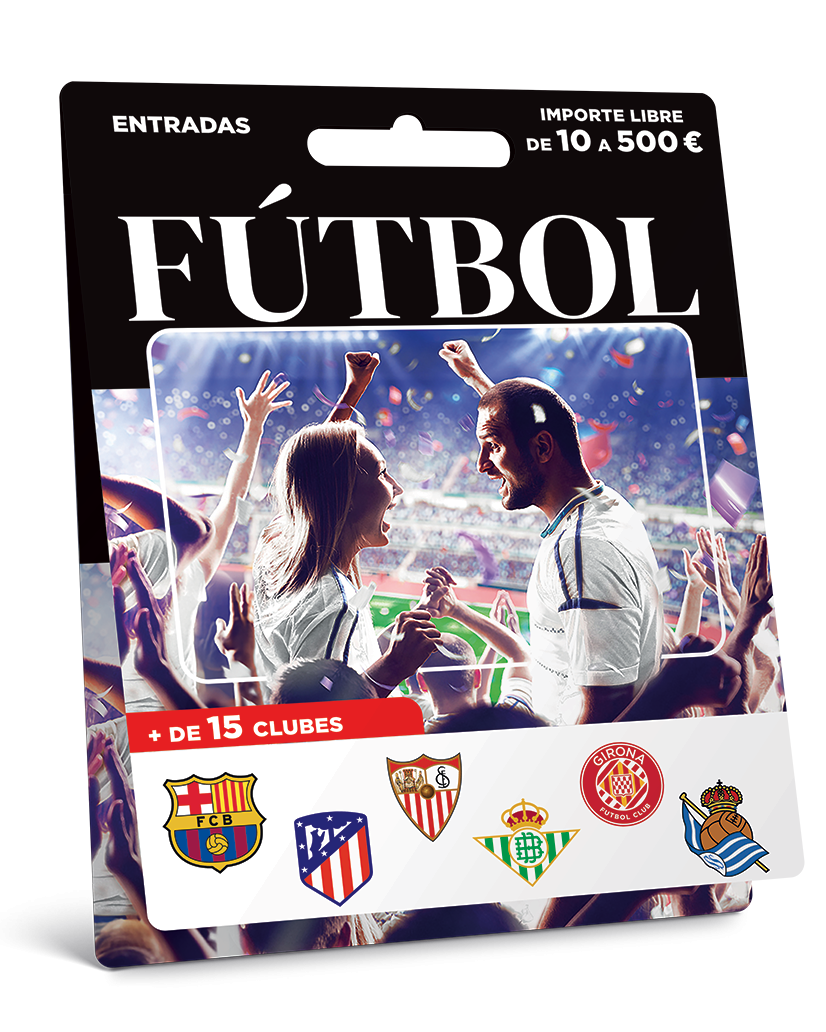 Tarjeta Regalo - 100% Fútbol | Wonderbox Connect