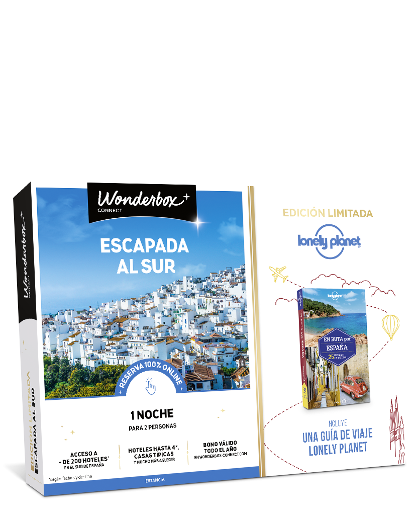 Cofre Regalo Escapada Al Sur - 1 Noche Para 2 | Wonderbox Connect