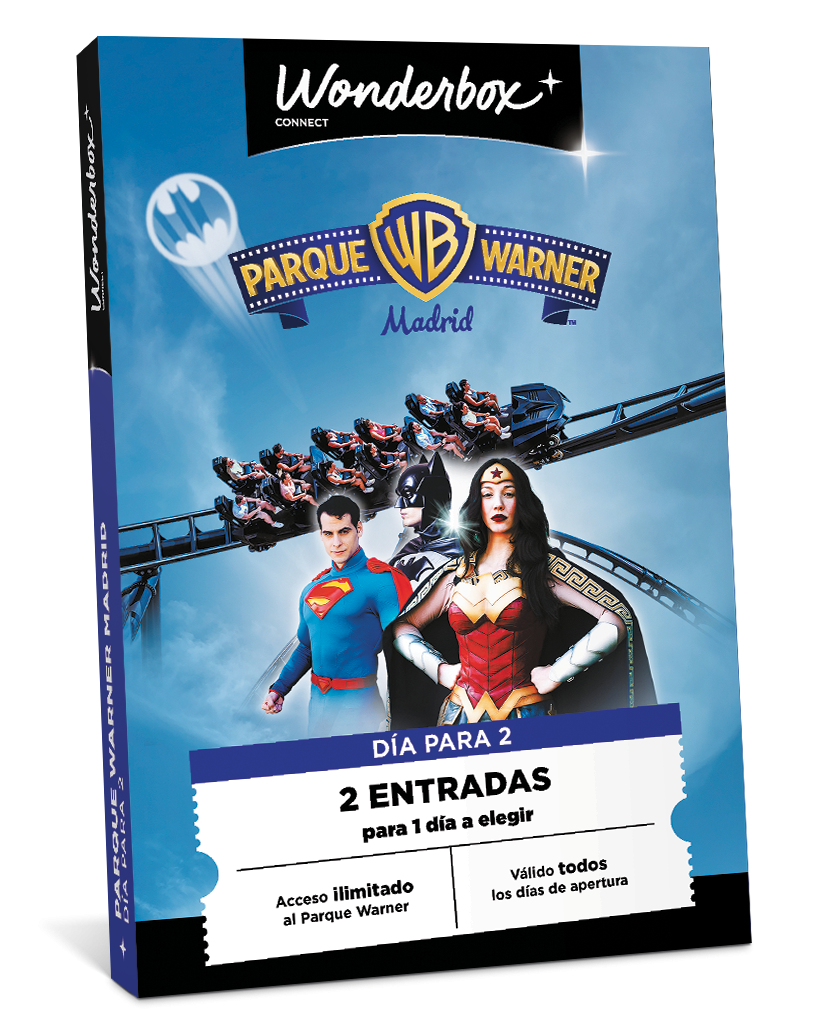 Cofre Regalo Parque Warner - 1 Día en Duo | Wonderbox Connect