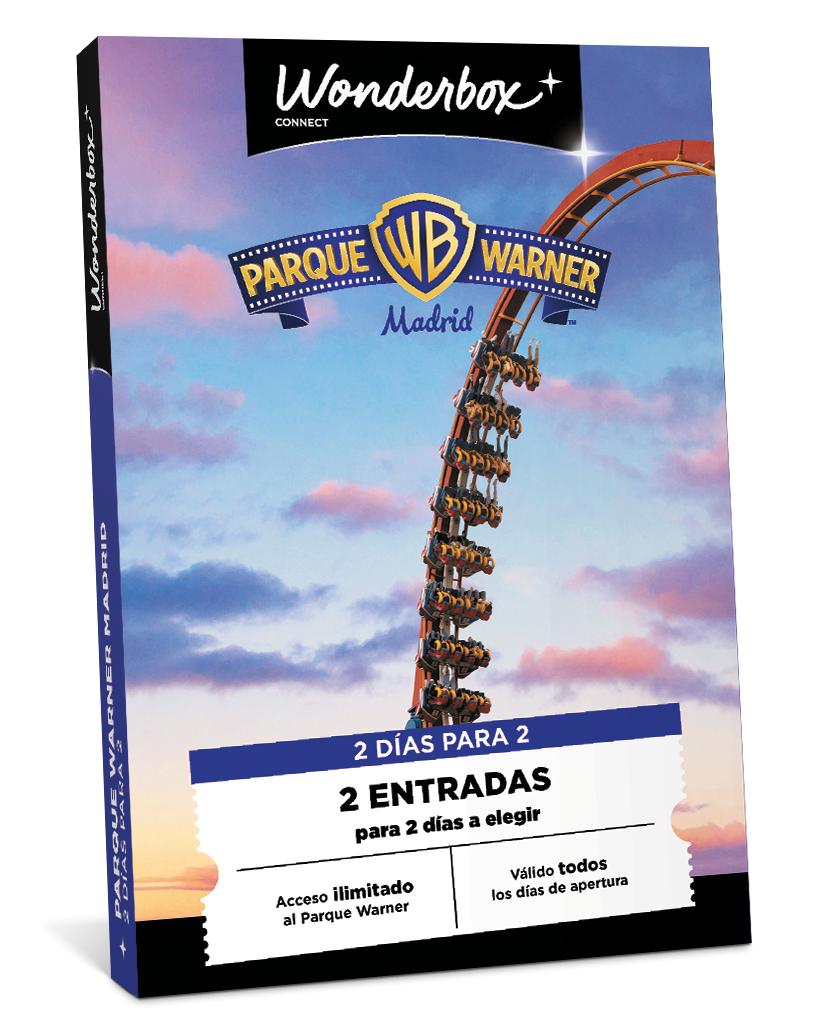 Cofre Regalo Parque Warner - 2 Días en Duo | Wonderbox Connect