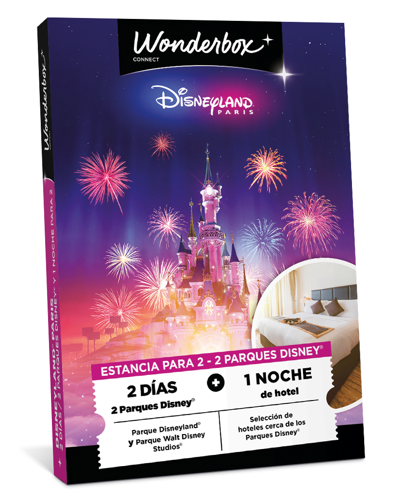 Cofre Regalo Disneyland París - 2 Días con 1 Noche en Duo | Wonderbox Connect