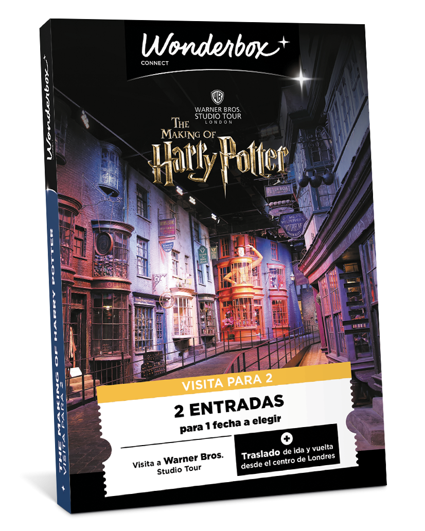 Cofre Regalo Harry Potter Studio  - Studio Tour en Duo | Wonderbox Connect