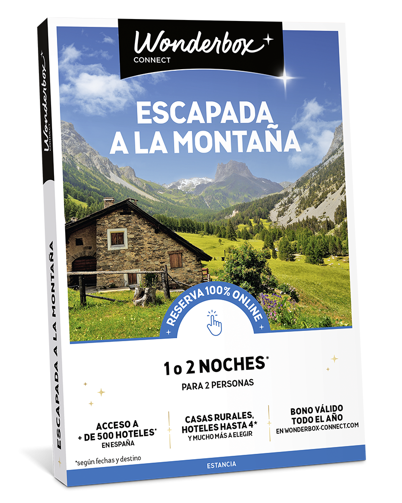 Cofre Regalo Escapada A La Montaña - 1 o 2 Noches Para 2 | Wonderbox Connect