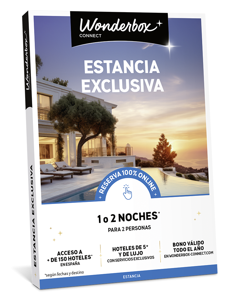 Cofre Regalo Escapada Exclusiva  - 1 o 2 Noches Para 2 | Wonderbox Connect