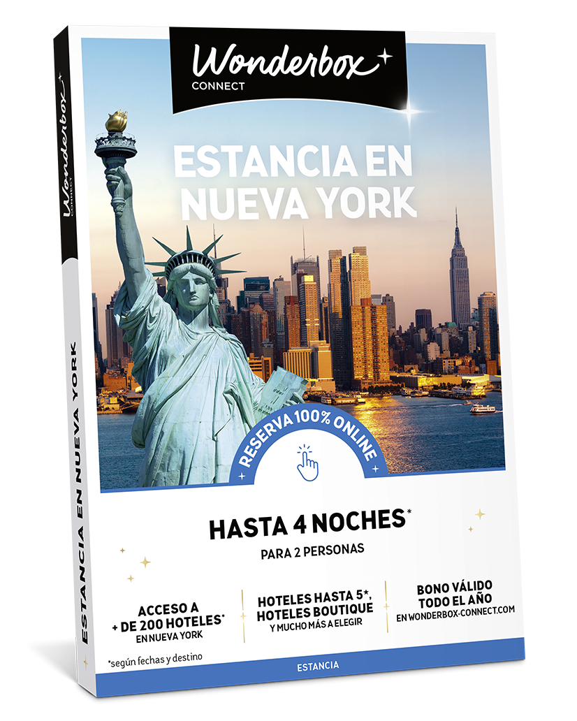 Cofre Regalo Estancia En Nueva York  - 4 Noches Para 2 | Wonderbox Connect