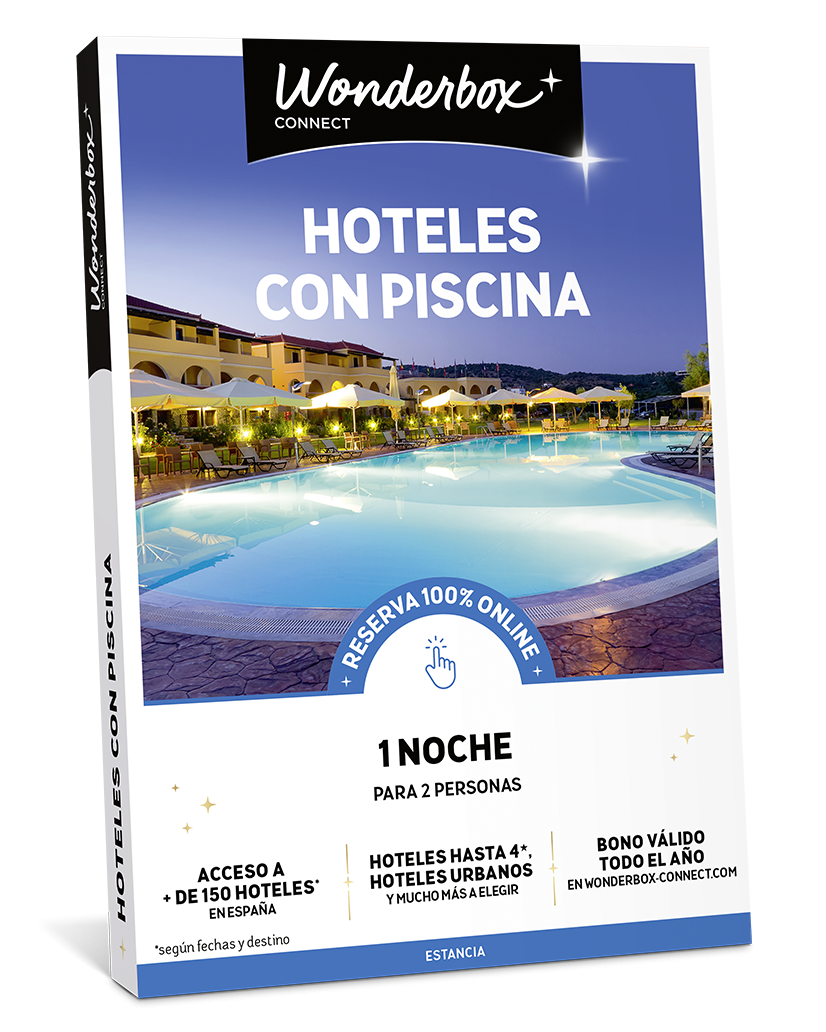 Cofre Regalo Estancia Hoteles Con Piscina  - 1 Noche Para 2 | Wonderbox Connect