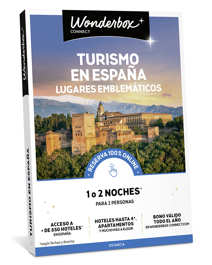 Cofre Regalo Estancia Turismo En España  - 1 o 2 Noches Para 2 | Wonderbox Connect