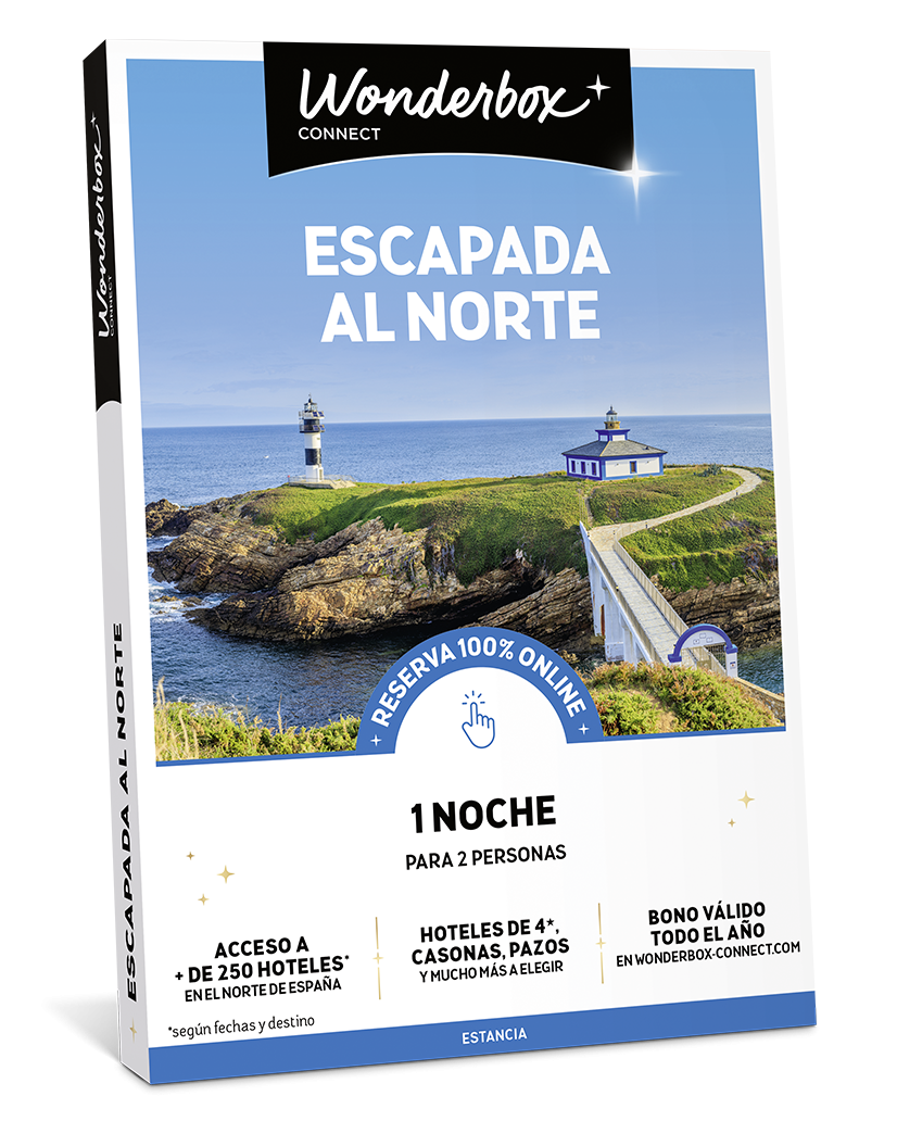 Cofre Regalo Escapada Al Norte  - 1 Noche Para 2 | Wonderbox Connect