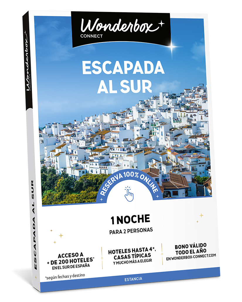 Cofre Regalo Escapada Al Sur  - 1 Noche Para 2 | Wonderbox Connect