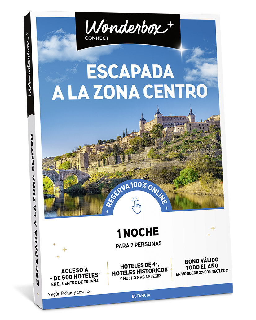 Cofre Regalo Escapada A La Zona Centro  - 1 Noche Para 2 | Wonderbox Connect