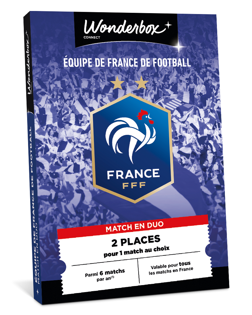 Coffret Cadeau Équipe de France - Match en Duo | Wonderbox Connect