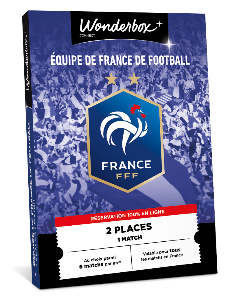 Coffret Cadeau Équipe de France - Match en Duo | Wonderbox Connect