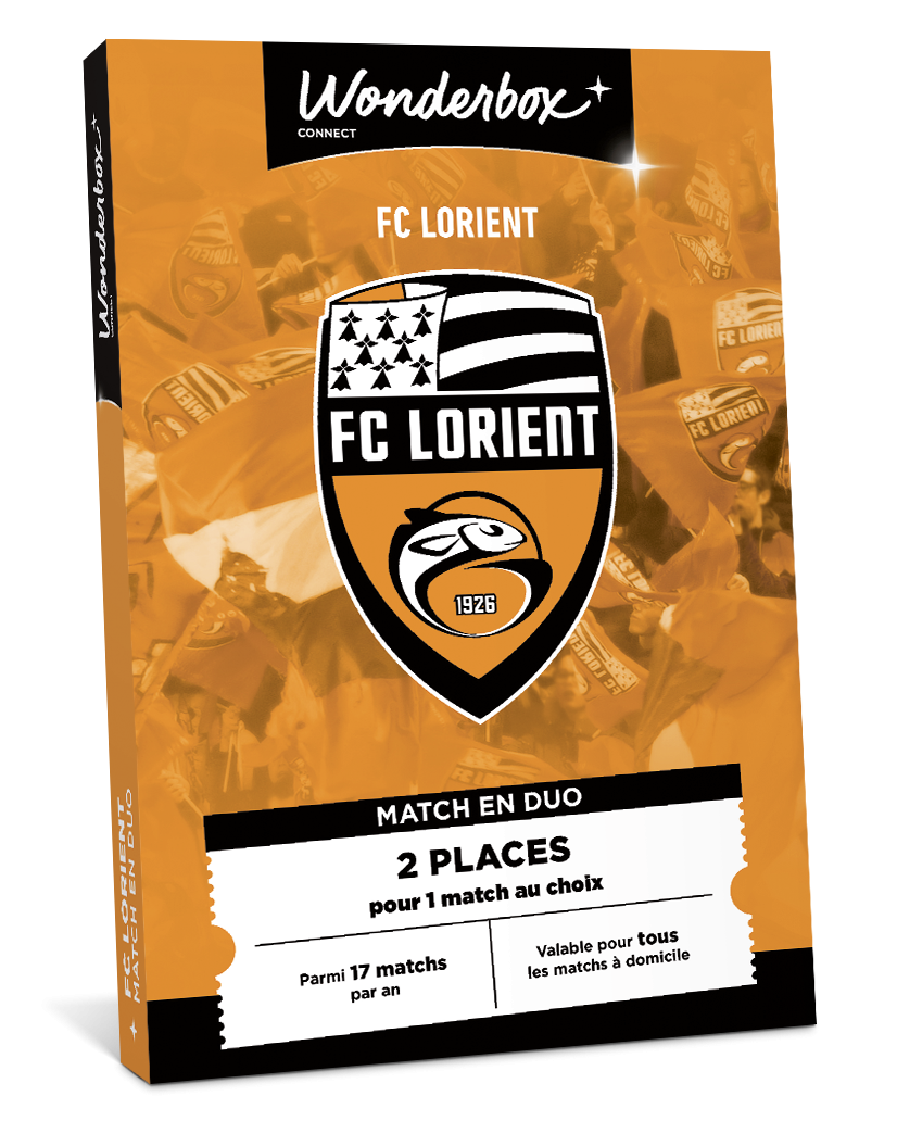 Coffret Cadeau FC Lorient - Match en Duo | Wonderbox Connect