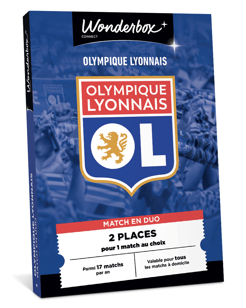 Coffret Cadeau Olympique Lyonnais - Match en Duo| Wonderbox Connect