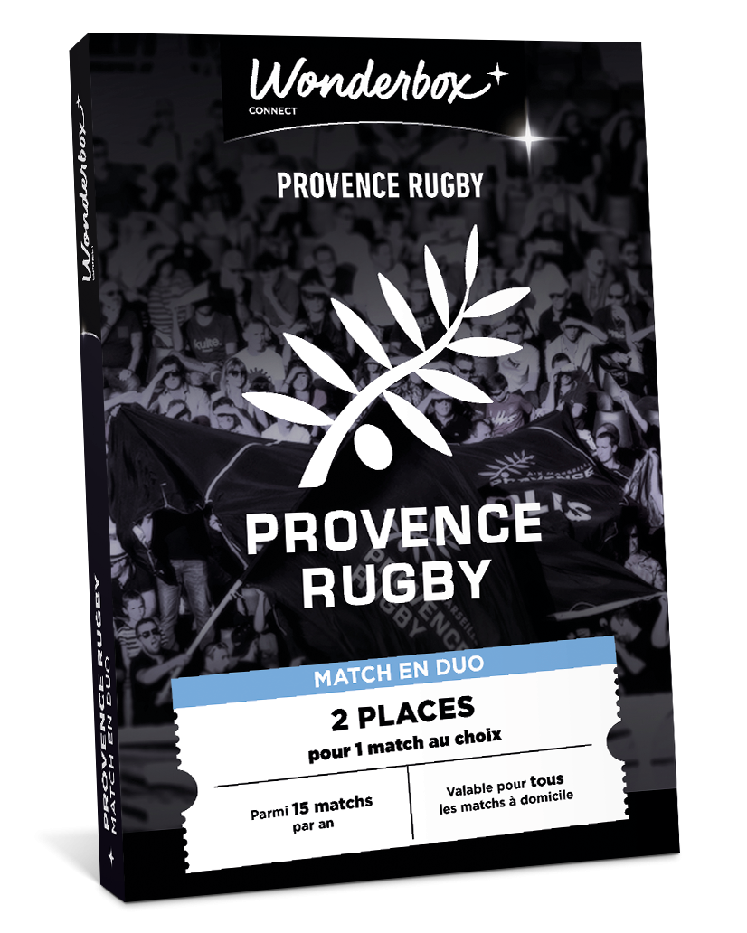 Coffret Cadeau Provence Rugby - Match en Duo | Wonderbox Connect