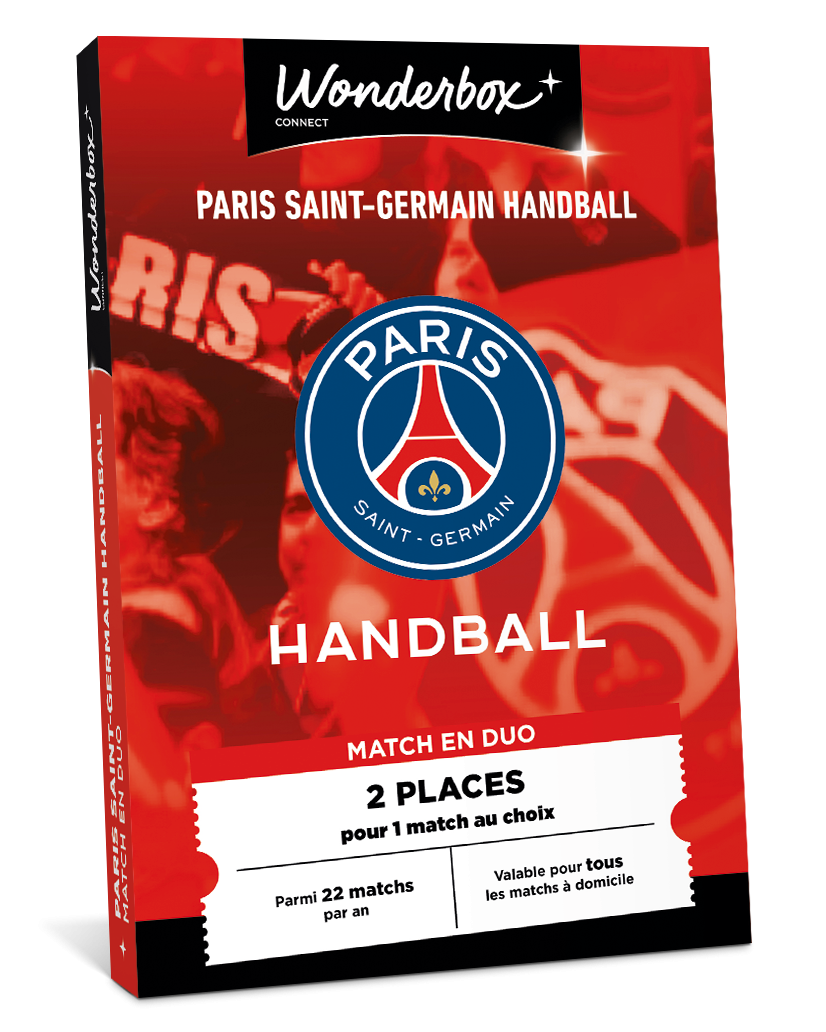 Coffret Cadeau PSG Handball - Match en Duo | Wonderbox Connect
