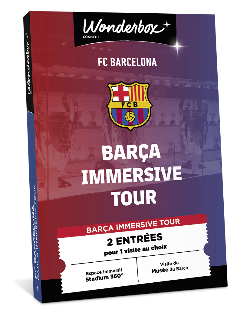 Coffret Cadeau FC Barcelone - Musée en Duo | Wonderbox Connect
