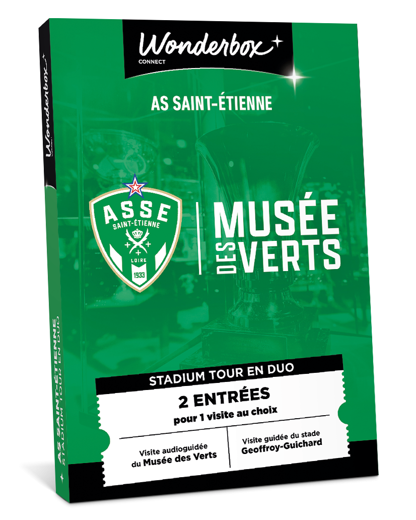 Coffret Cadeau AS Saint Etienne - Musée et Tour en Duo | Wonderbox Connect
