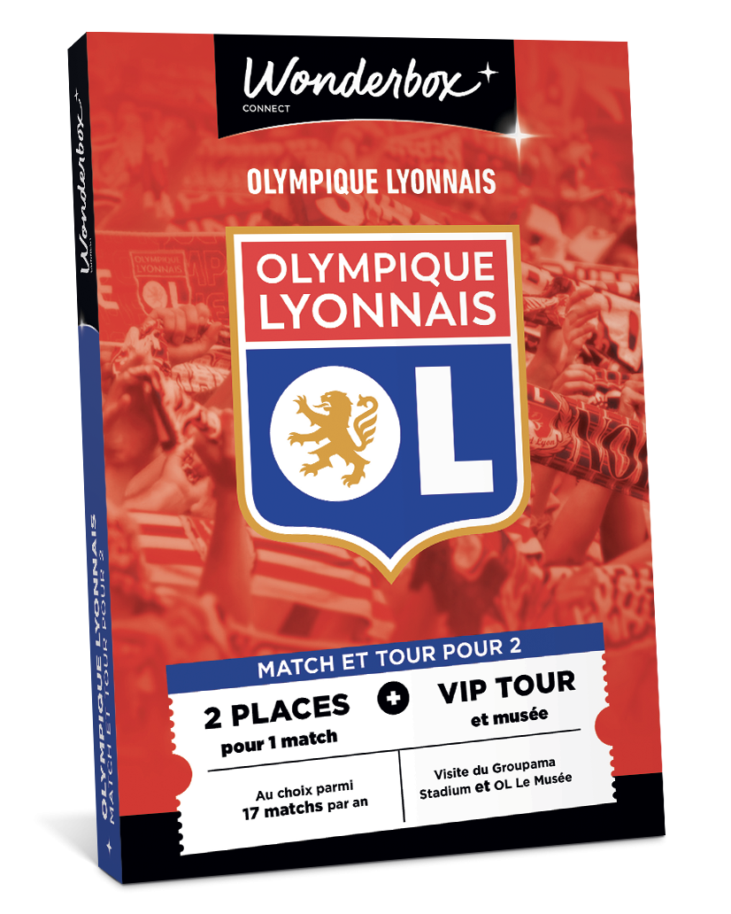 Coffret Cadeau Olympique Lyonnais - Expérience en Duo | Wonderbox Connect