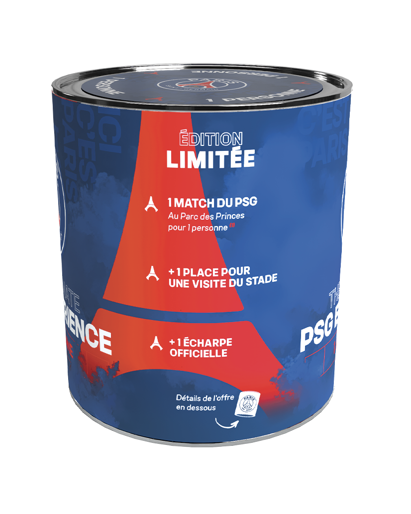 Dos Coffret Cadeau PSG -  PSG Collector Solo | Wonderbox Connect