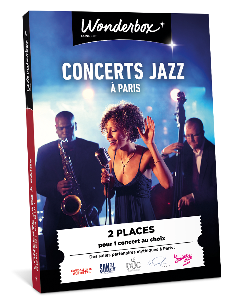 Coffret Cadeau Jazz à Paris - Concert en Duo | Wonderbox Connect