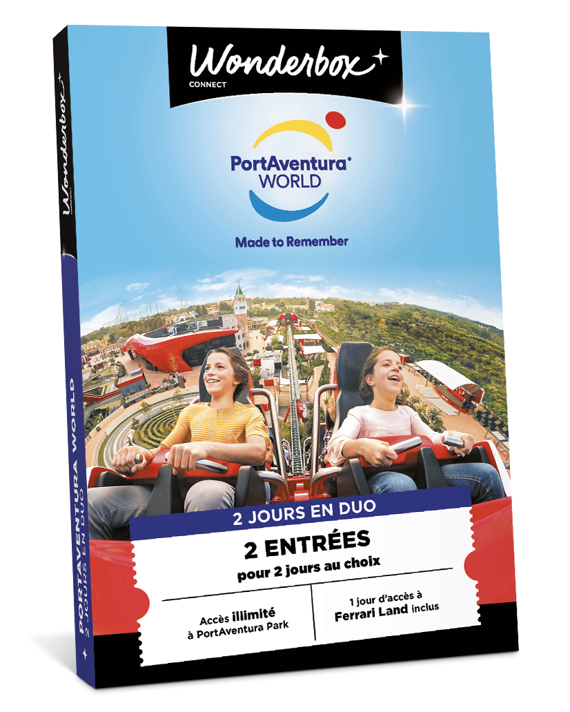 Coffret Cadeau PortAventura - 2 Jours en Duo  | Wonderbox Connect