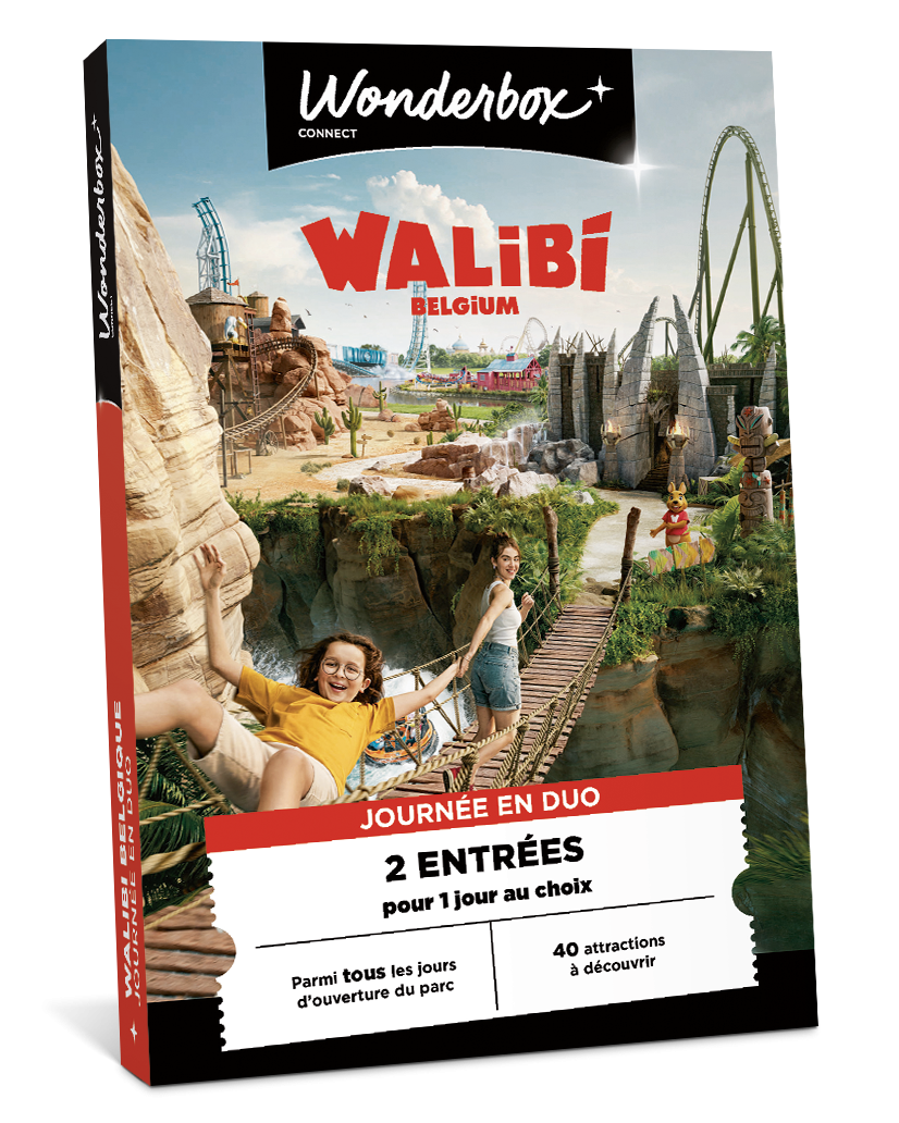 Coffret cadeau Walibi Belgique - Journée en Duo | Wonderbox Connect
