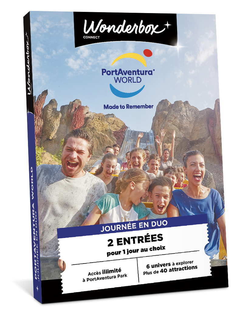 Coffret cadeau Port Aventura - Journée en Duo | Wonderbox Connect